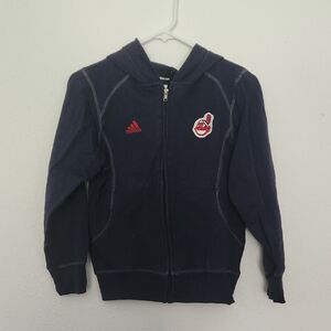 🧡 ADIDAS: Cleveland Indians Zip-Up Hoodie